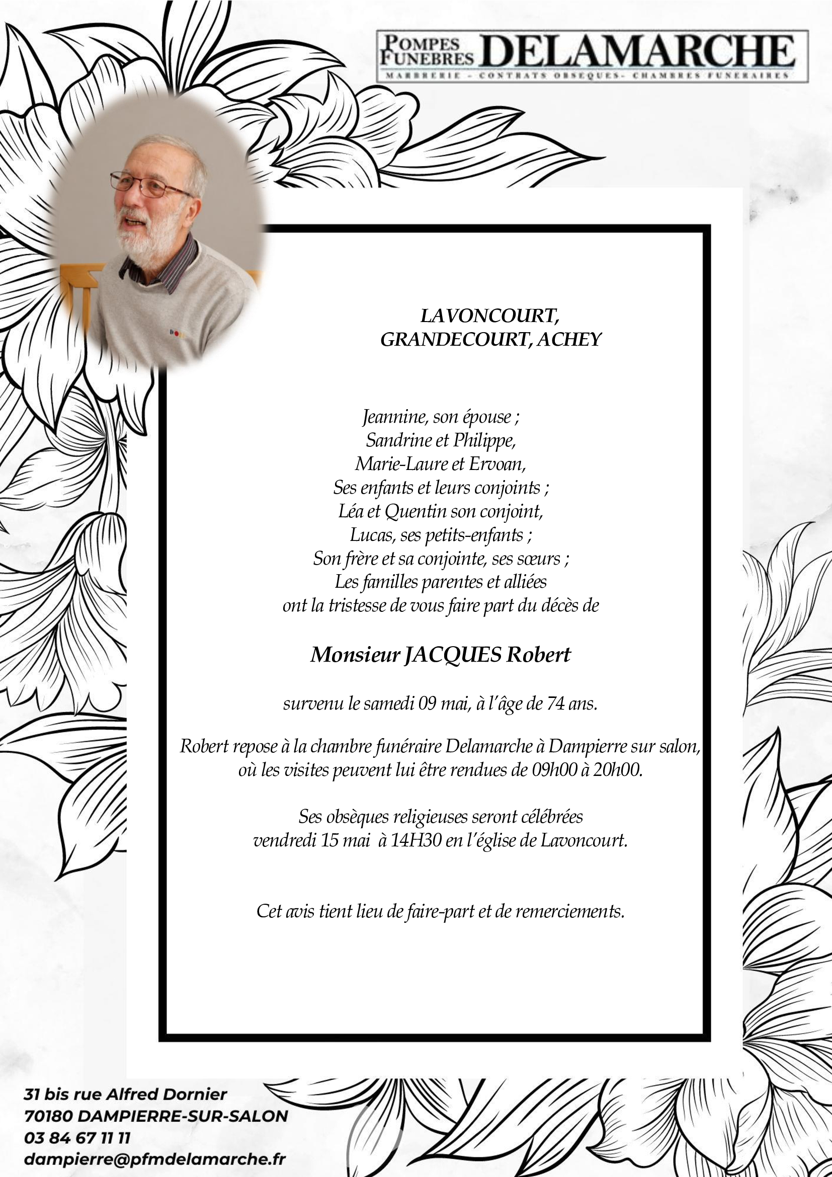 Avis de décès