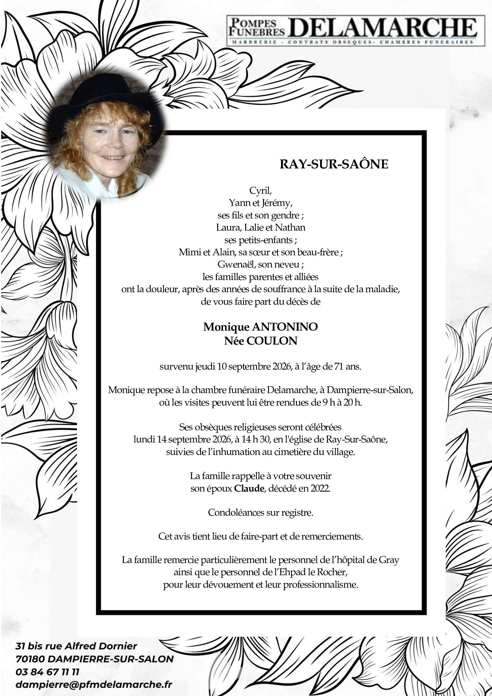 Avis de décès