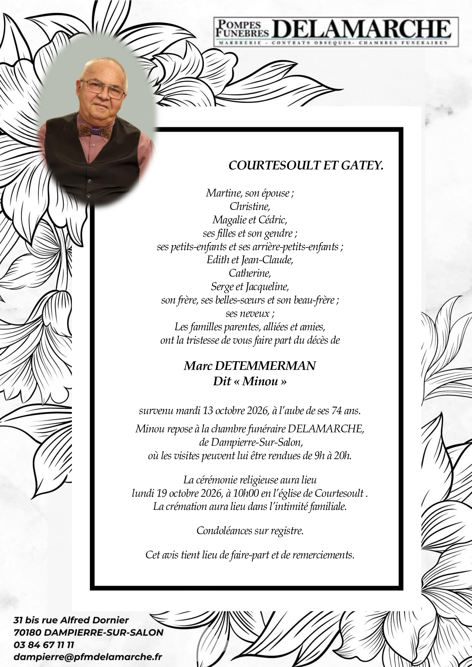 Avis de décès